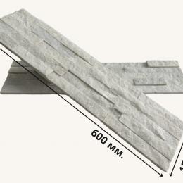 Панели из натурального камня Кварцит белый