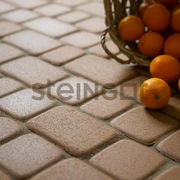 Тротуарная плитка Классика Бежевая (верхний прокрас)